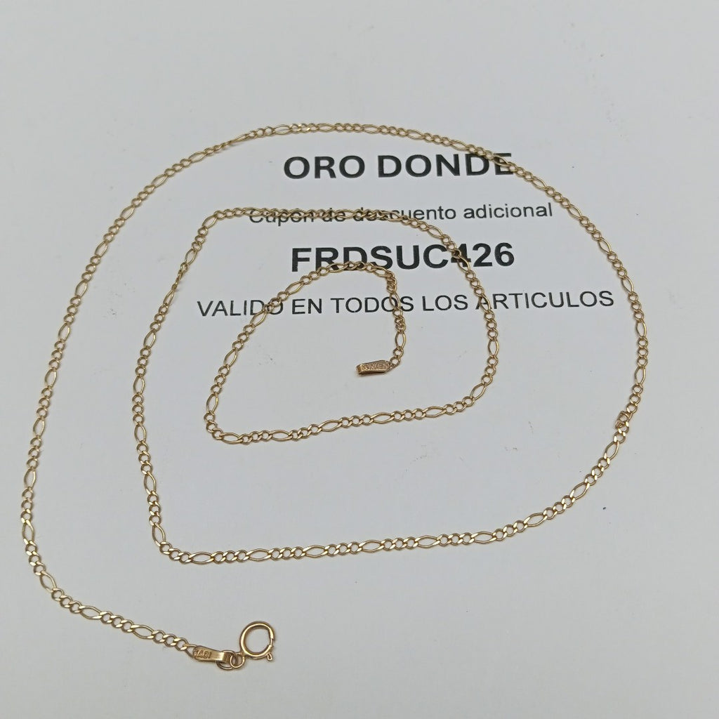 CADENA ORO 10 K 2.5 GRMS (SEMINUEVO)