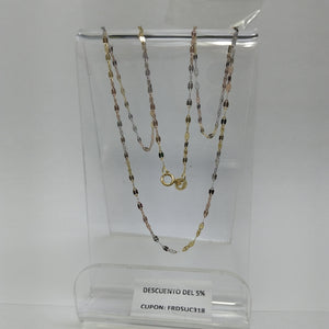 CADENA ORO COMBINADO 10 K 1 GRMS (SEMINUEVO)