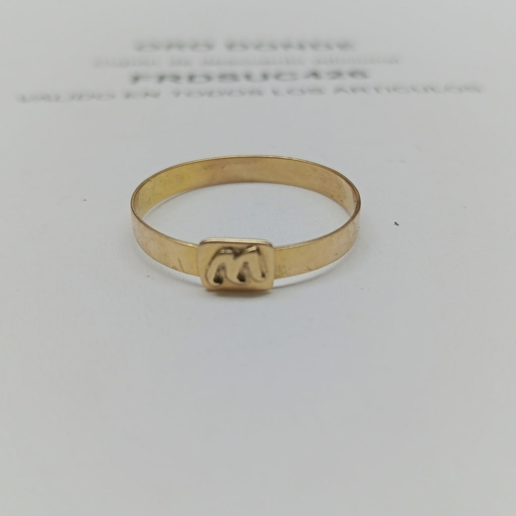 ANILLO ORO 10 K 1.4 GRMS (SEMINUEVO)