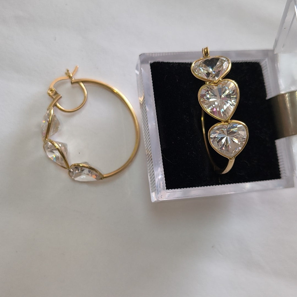 ARETES PAR ORO 14 K 7.1 GRMS (SEMINUEVO)