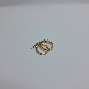ARRACADAS PAR ORO 10 K 0.9 GRMS (SEMINUEVO)