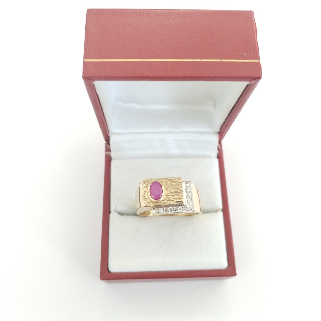 ANILLO ORO 14 K 8,00 GRMS (SEMINUEVO)