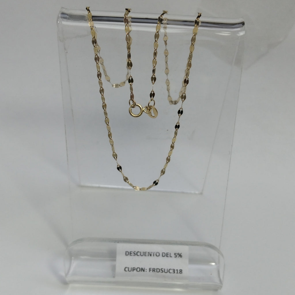 CADENA ORO 10 K 0.9 GRMS (SEMINUEVO)