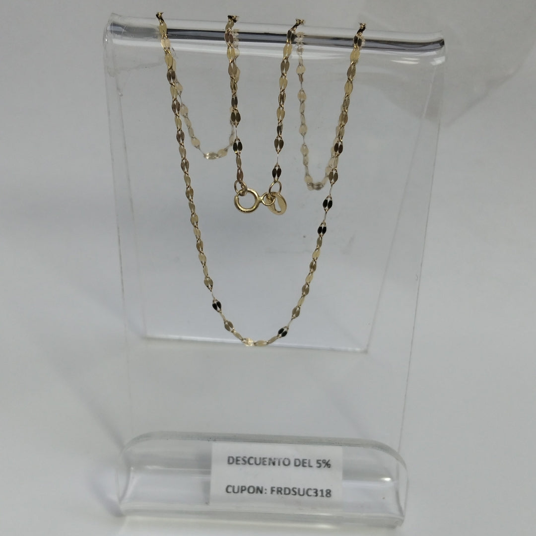 CADENA ORO 10 K 0.9 GRMS (SEMINUEVO)