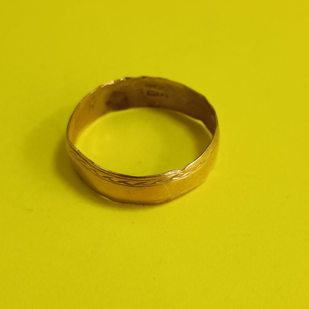 ARGOLLA ORO 10 K 1.6 GRMS (SEMINUEVO)