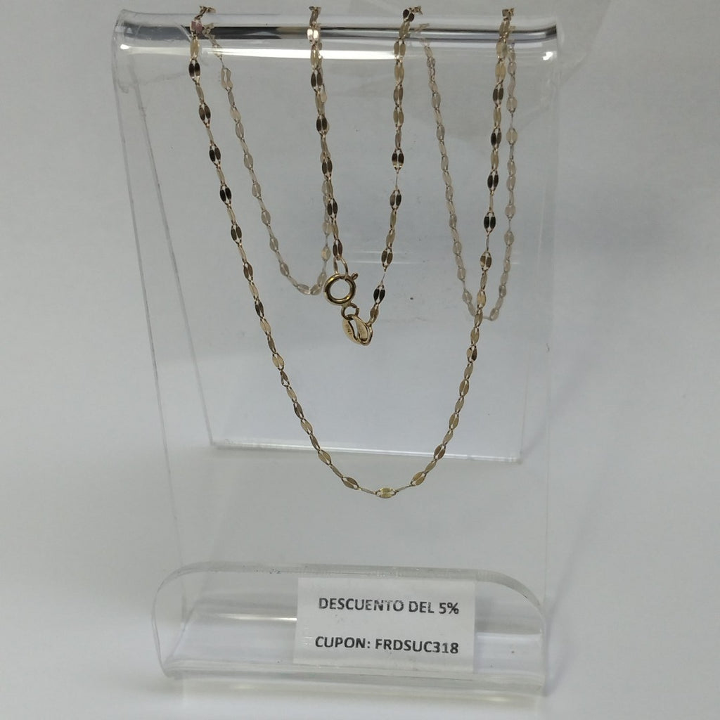 CADENA ORO 10 K 0.9 GRMS (SEMINUEVO)