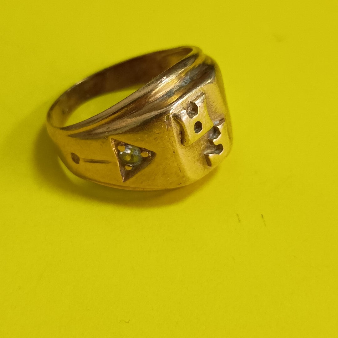 ANILLO ORO 10 K 4 GRMS (SEMINUEVO)