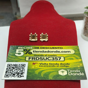 BROQUELES PAR ORO 10 K 2.1 GRMS (SEMINUEVO)