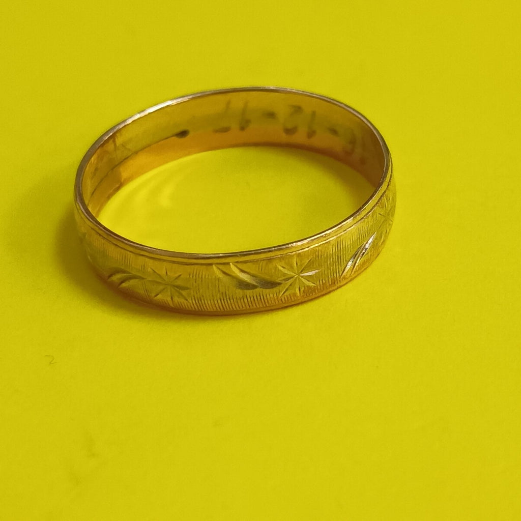 ARGOLLA ORO 10 K 1.3 GRMS (SEMINUEVO)