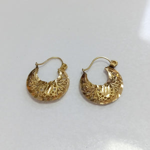 ARRACADAS PAR ORO 10 K 1,80 GRMS (SEMINUEVO)