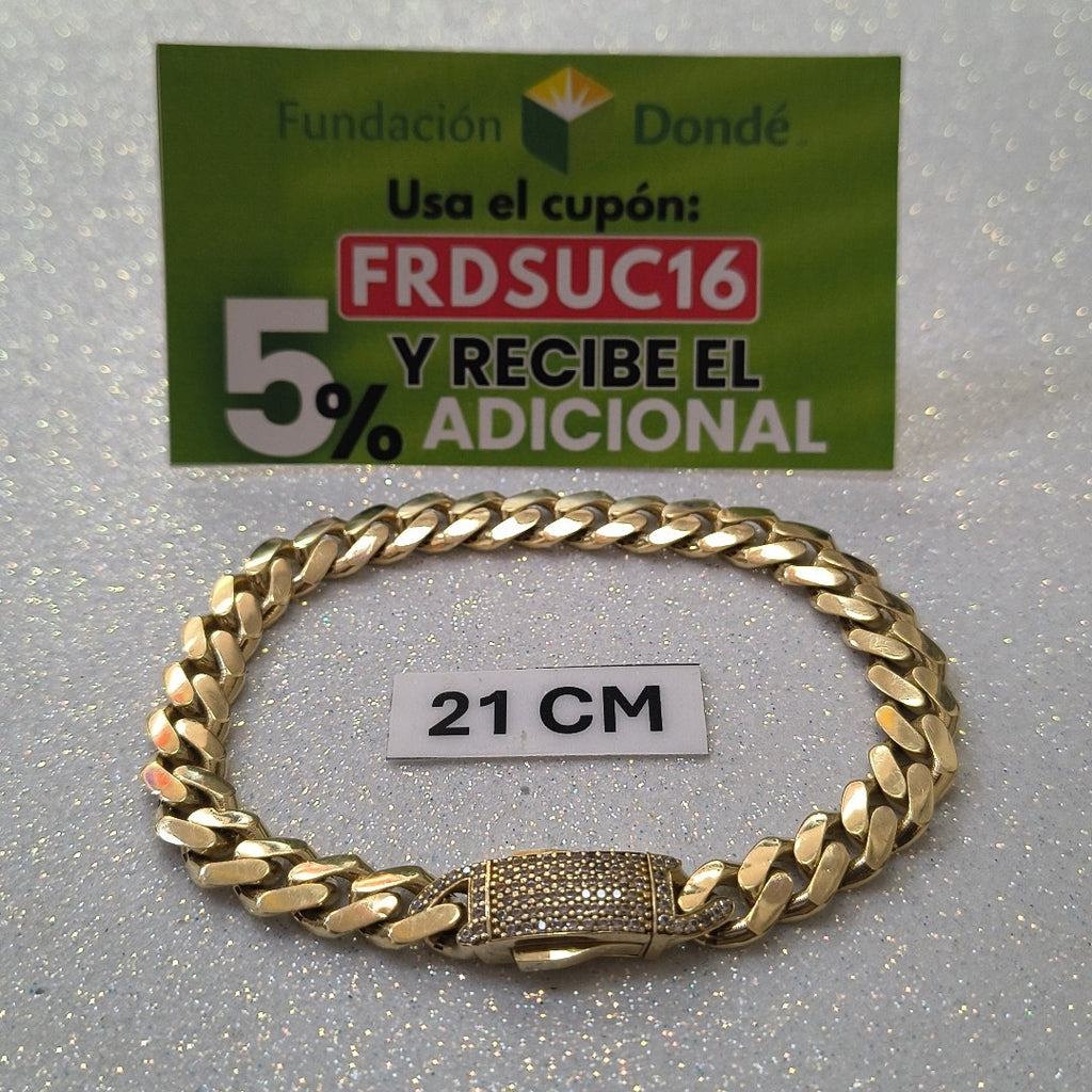 PULSERA ORO 14 K 13.7 GRMS (SEMINUEVO)
