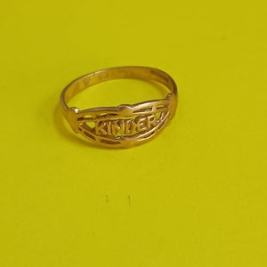 ANILLO DE GRADUACIÓN ORO 10 K 1 GRMS (SEMINUEVO)