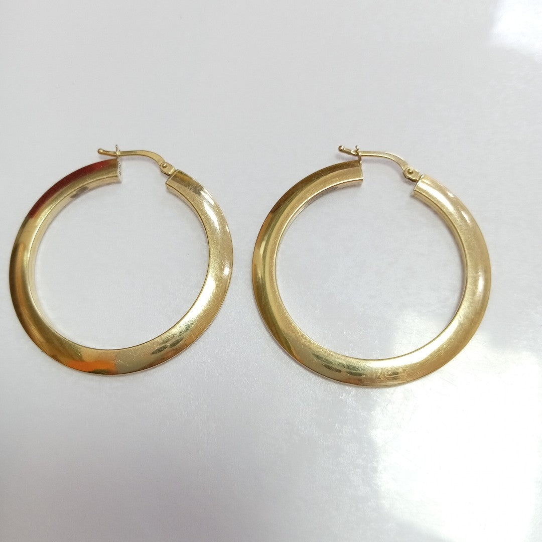 ARRACADAS PAR ORO 14 K 3,50 GRMS (SEMINUEVO)