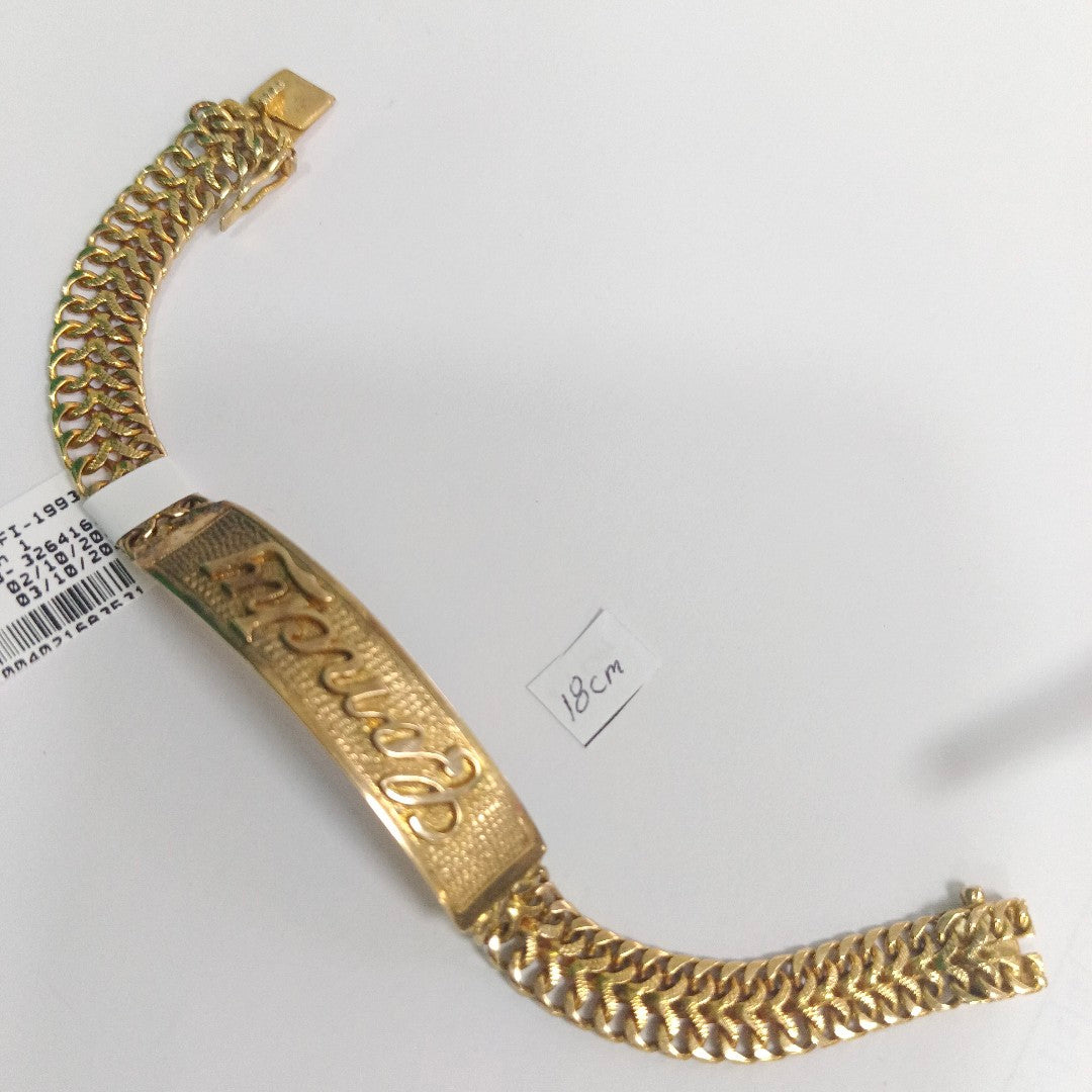 ESCLAVA ORO 8 K 15,60 GRMS (SEMINUEVO)