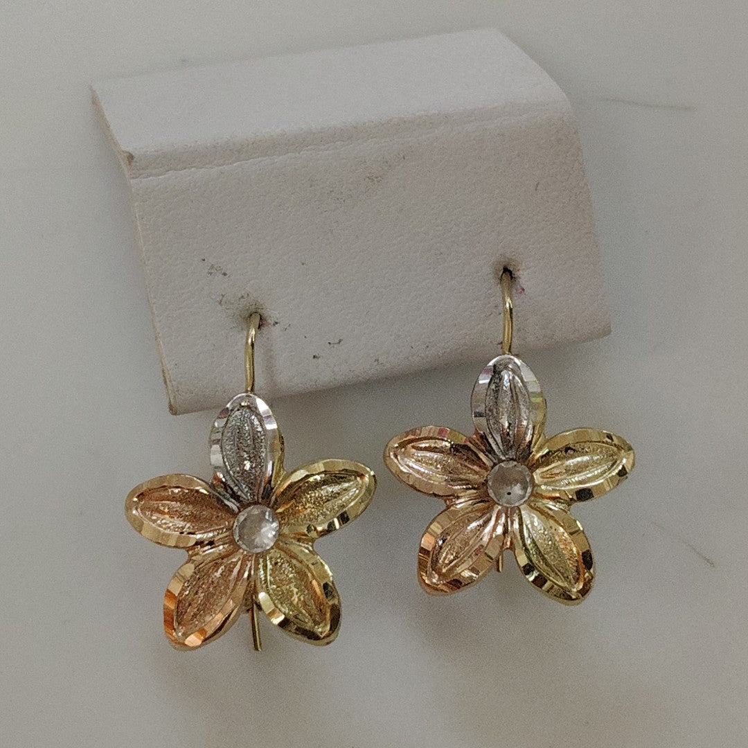 ARETES PAR ORO 14 K 1.5 GRMS (SEMINUEVO)