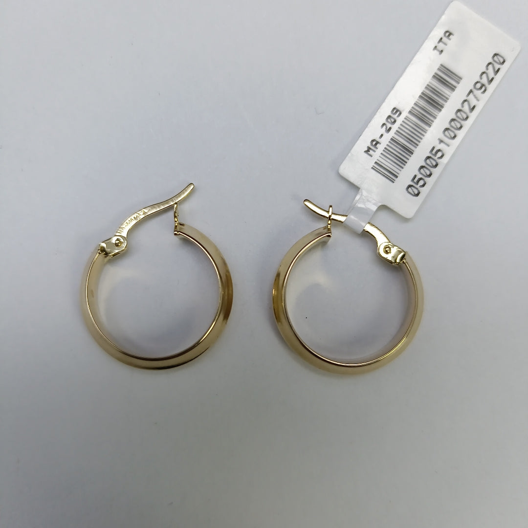 ARRACADAS ORO 14K 1.4 (NUEVO)