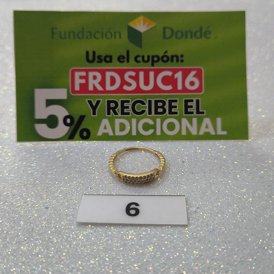 ANILLITO ORO 14 K 1.2 GRMS (SEMINUEVO)