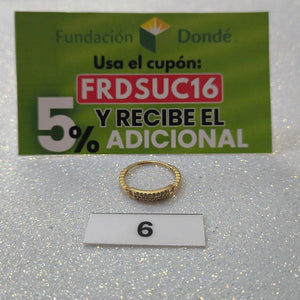 ANILLITO ORO 14 K 1.2 GRMS (SEMINUEVO)