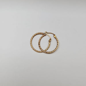 ARRACADAS PAR ORO 10 K 1.5 GRMS (SEMINUEVO)
