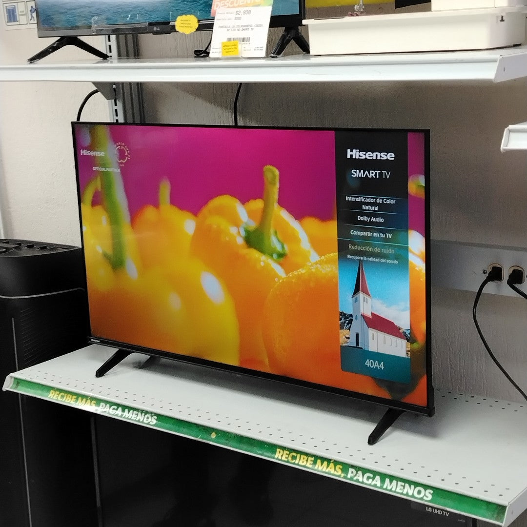PANTALLA HISENSE 40A4NV (2025) 40" LED FULL HD (SEMINUEVO)