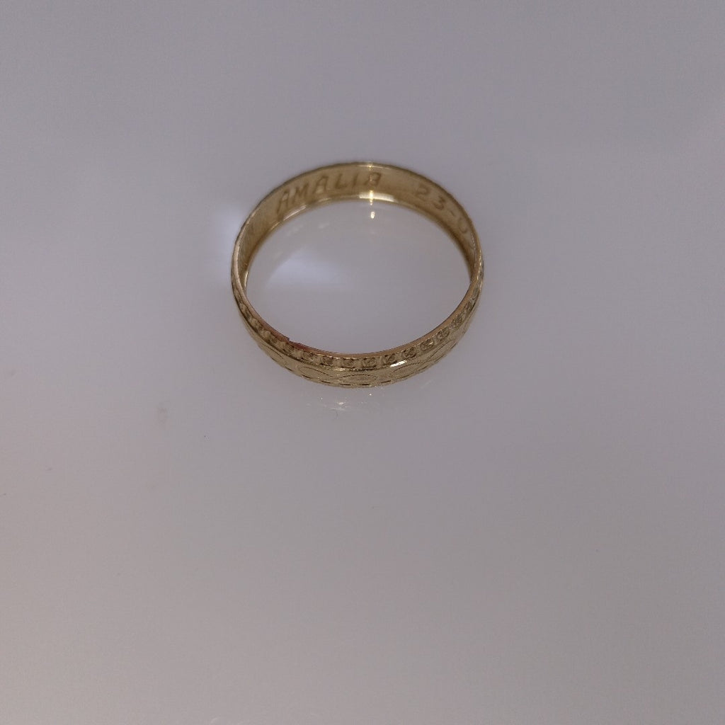 ARGOLLA ORO 10 K 1.6 GRMS (SEMINUEVO)