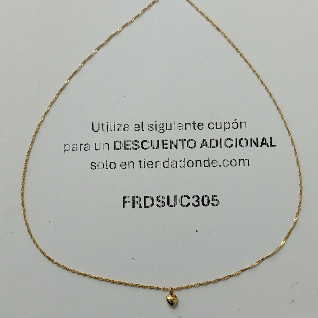 CADENA ORO 14 K 1,20 GRMS (SEMINUEVO)