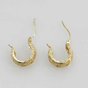 ARRACADAS PAR ORO 14 K 1.9 GRMS (SEMINUEVO)