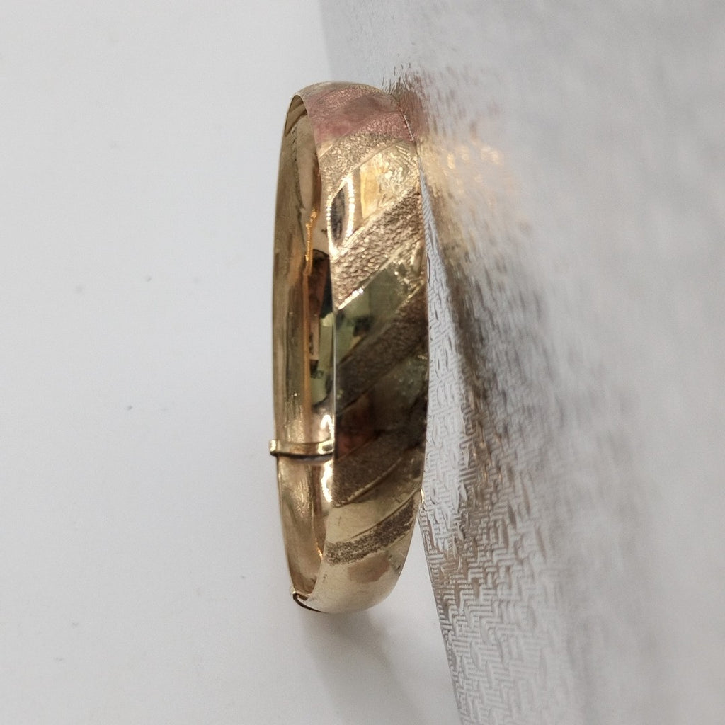 PULSERA RIGIDA ORO 10 K 7,10 GRMS (SEMINUEVO)