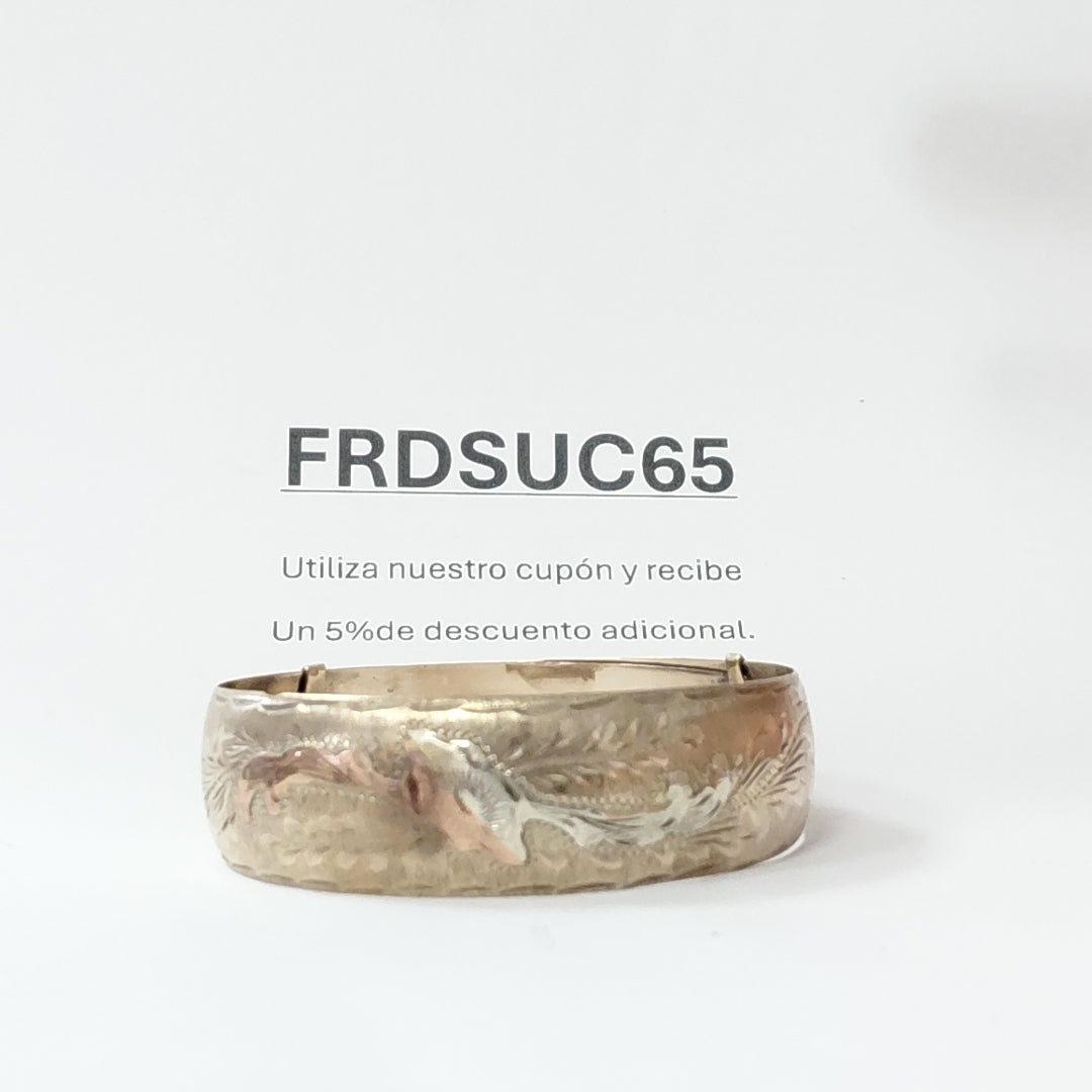 PULSERA RIGIDA ORO 8 K 11.5 GRMS (SEMINUEVO)