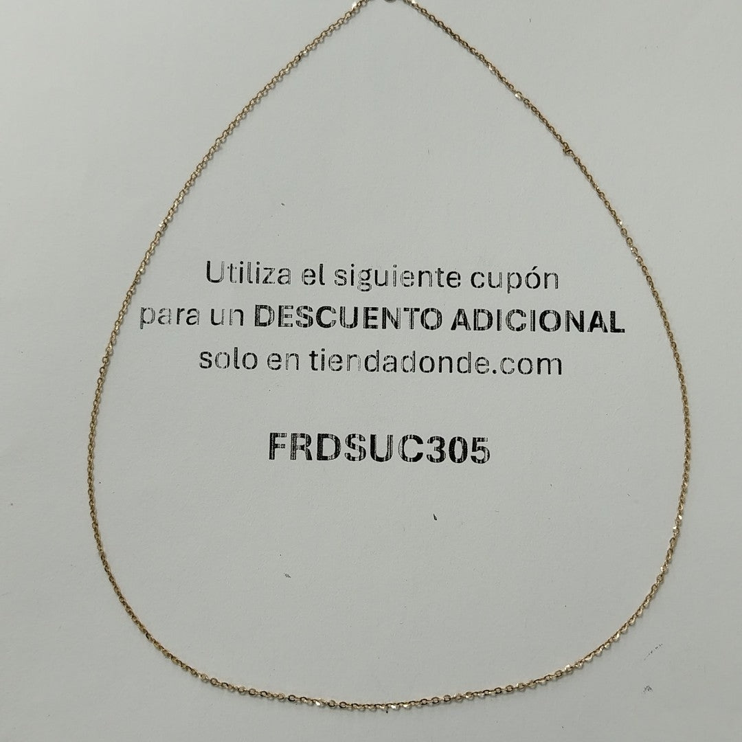 CADENA ORO 14 K 1.1 GRMS (SEMINUEVO)