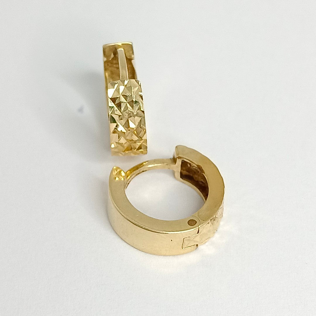 ARRACADAS PAR ORO 14 K 2,40 GRMS (SEMINUEVO)