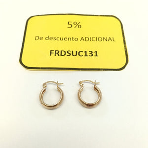 ARRACADAS PAR ORO 10 K 1.6 GRMS (SEMINUEVO)