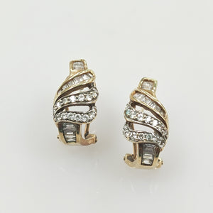 ARETES PAR ORO 10 K 6,30 GRMS (SEMINUEVO)