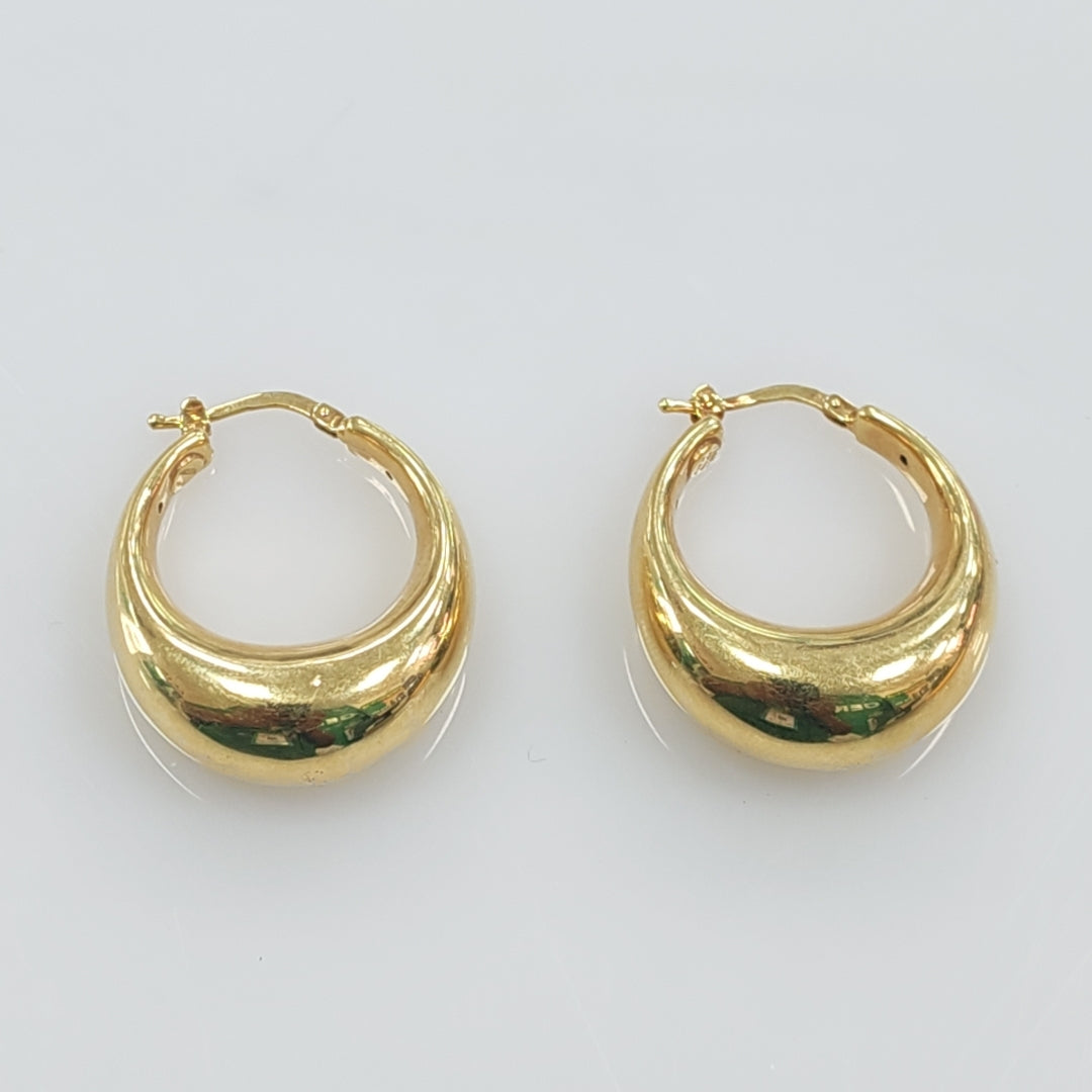 ARRACADAS PAR ORO 14 K 5,10 GRMS (SEMINUEVO)