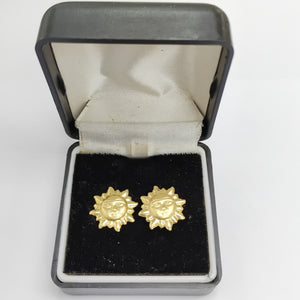 BROQUELES PAR ORO 14 K 1,80 GRMS (SEMINUEVO)