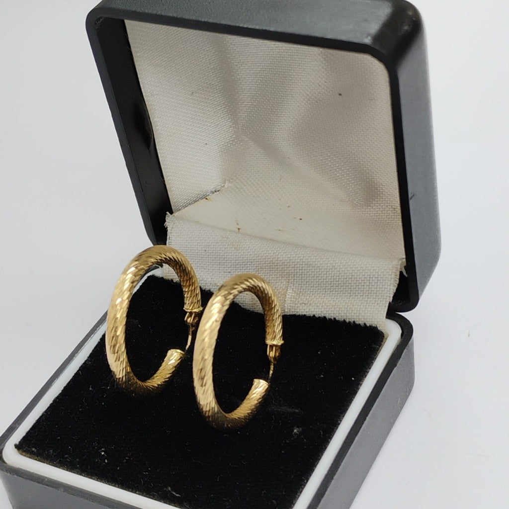 ARRACADAS PAR ORO 14 K 2 GRMS (SEMINUEVO)