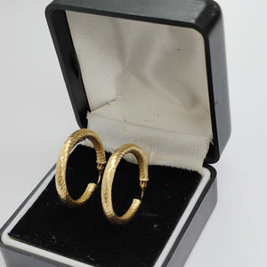 ARRACADAS PAR ORO 14 K 2 GRMS (SEMINUEVO)