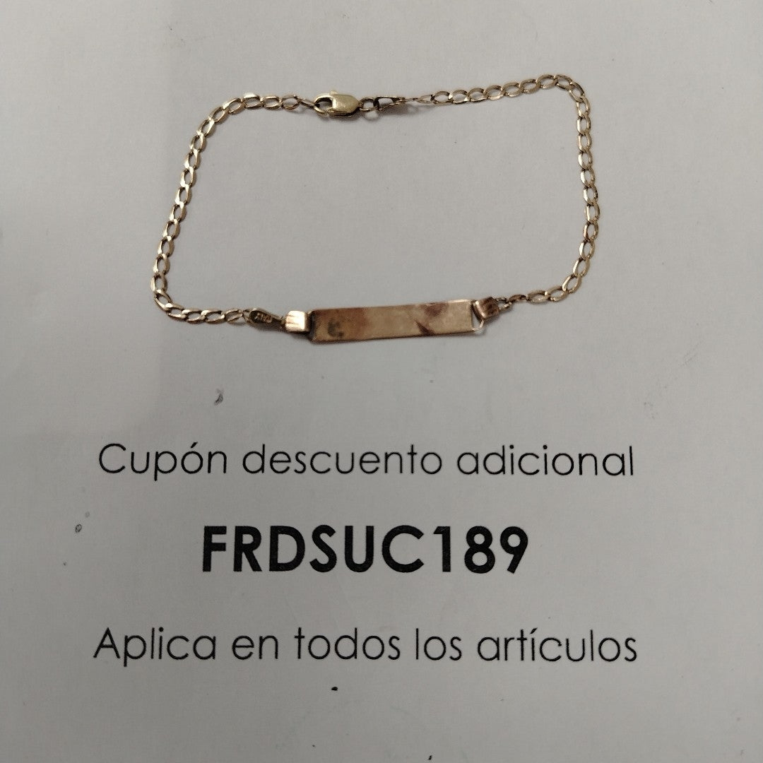 ESCLAVA ORO 10 K 2,20 GRMS (SEMINUEVO)