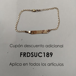 ESCLAVA ORO 10 K 2,20 GRMS (SEMINUEVO)