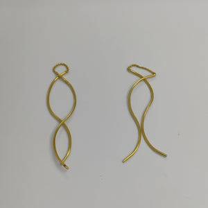 VIOLADORES PAR ORO 14 K 2,10 GRMS (SEMINUEVO)