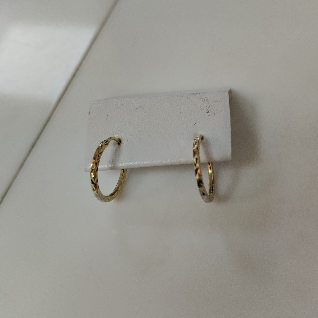 ARRACADAS PAR ORO 14 K 0.8 GRMS (SEMINUEVO)