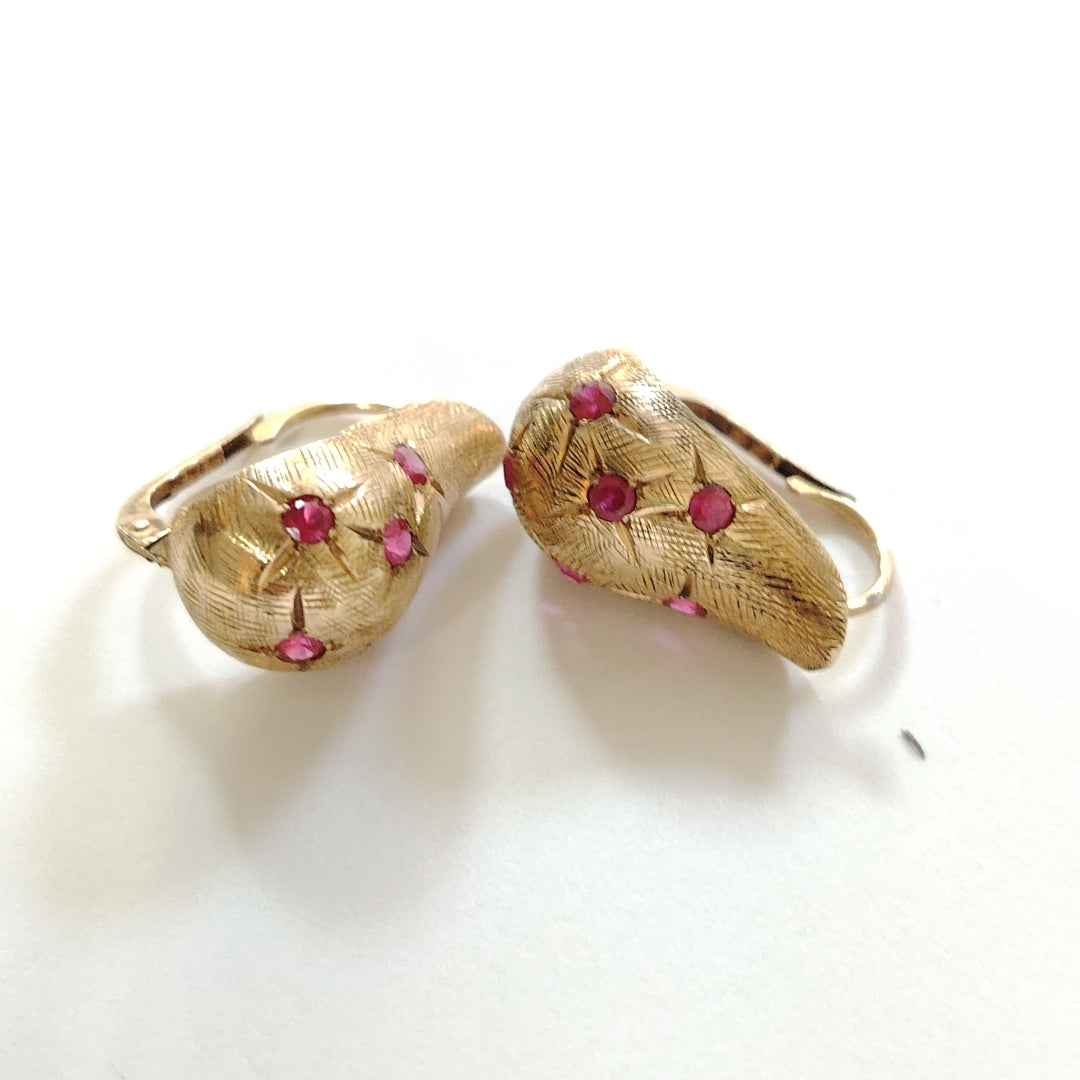 ARETES PAR ORO 14 K 5.8 GRMS (SEMINUEVO)