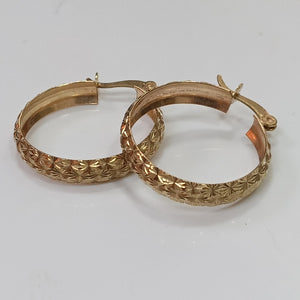 ARRACADAS PAR ORO 10 K 3,50 GRMS (SEMINUEVO)