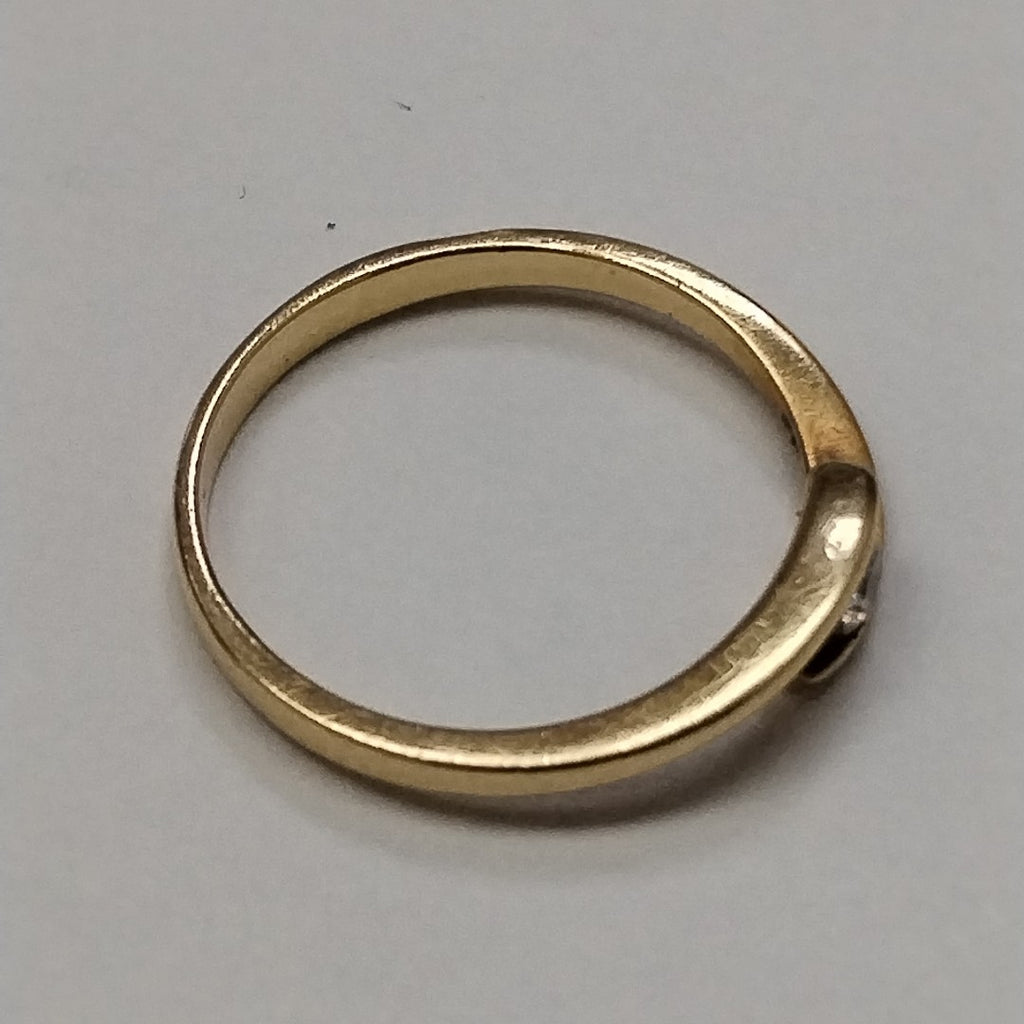 SOLITARIO ORO 14 K 1.7 GRMS (SEMINUEVO)