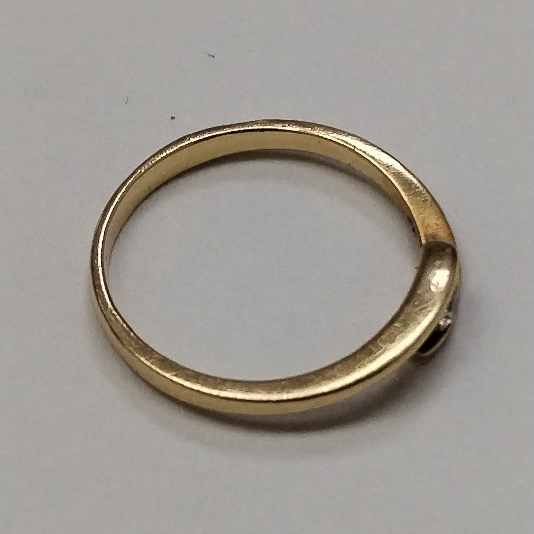 SOLITARIO ORO 14 K 1.7 GRMS (SEMINUEVO)