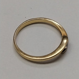 SOLITARIO ORO 14 K 1.7 GRMS (SEMINUEVO)