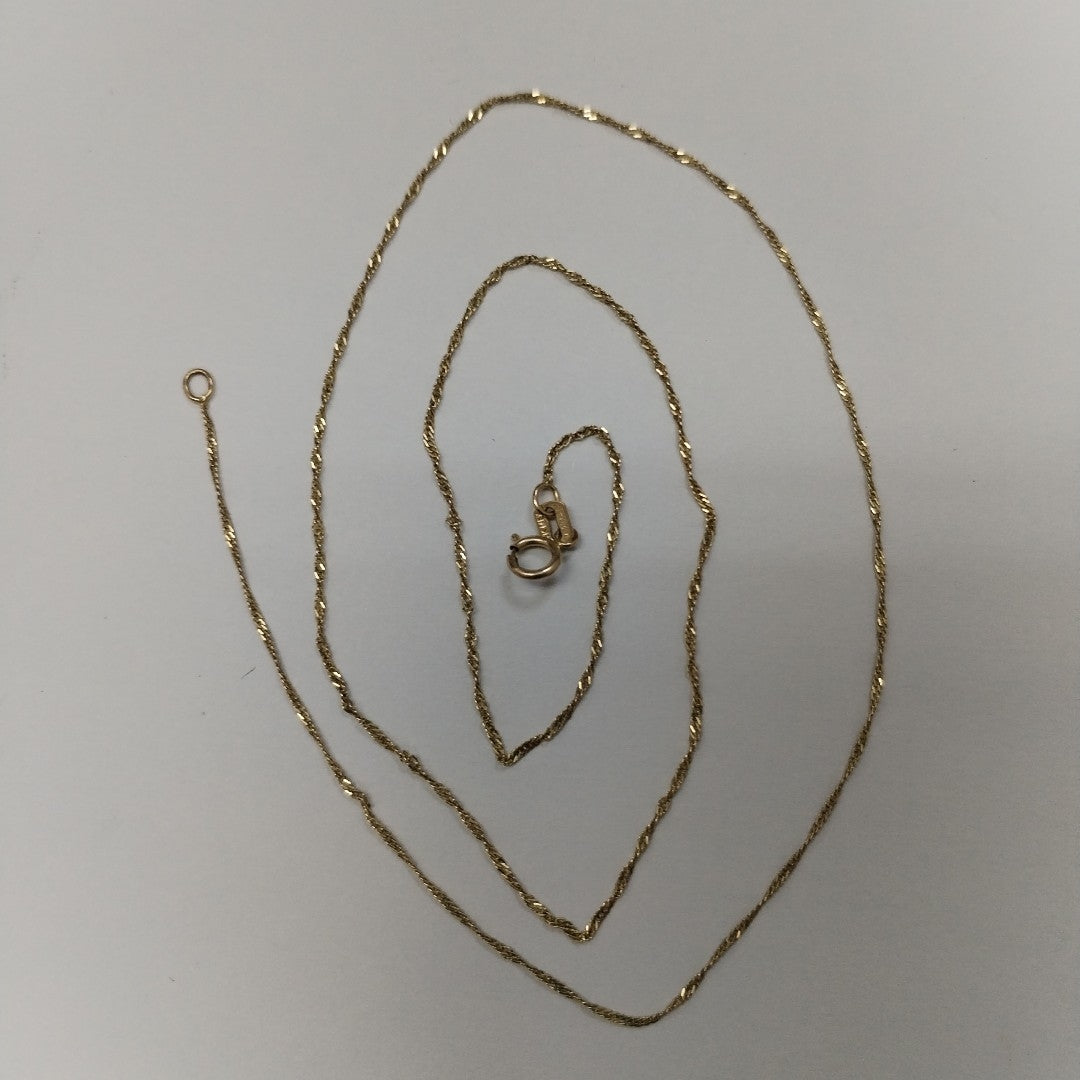 CADENA ORO 14 K 1.3 GRMS (SEMINUEVO)