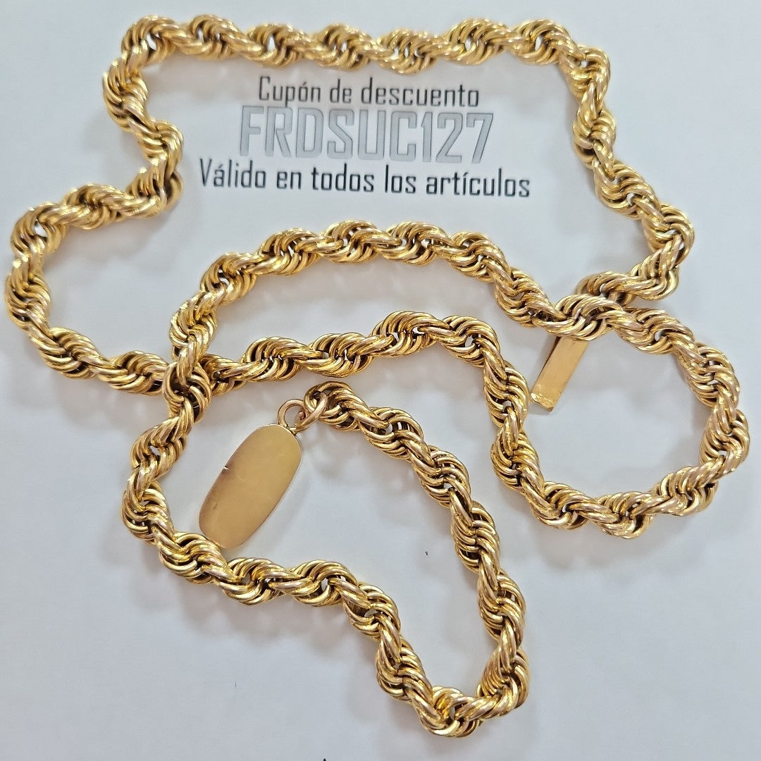 CADENA ORO 10 K 122.5 GRMS (SEMINUEVO)