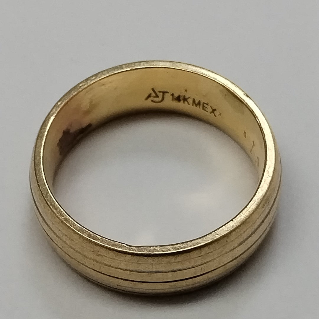 ARGOLLA ORO 14 K 3.7 GRMS (SEMINUEVO)