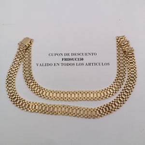 CADENA ORO 14 K 35.5 GRMS (SEMINUEVO)